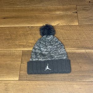 Grey Jordan beanie